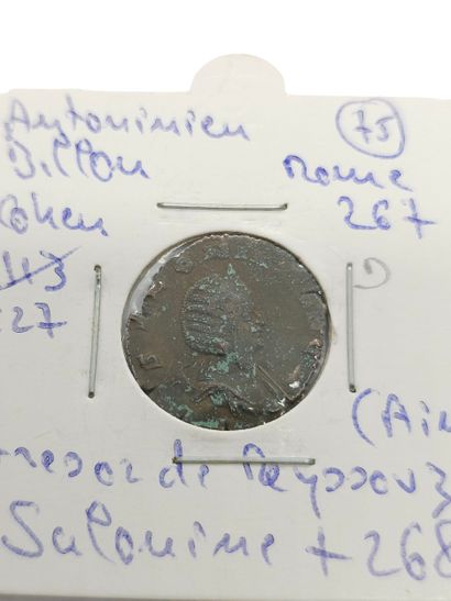 ROMAN EMPIRE
Five Antoninian Salonine (268)
Five...