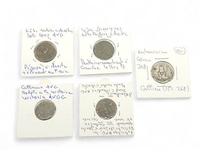 ROMAN EMPIRE
Six Gallian Antoninians (253-268)
Two...