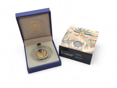 MONNAIE DE PARIS 
Set of 2€ coins in blister...