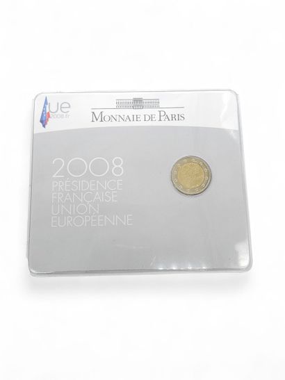 MONNAIE DE PARIS 
Set of 2€ coins in blister...