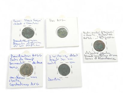 ROMAN EMPIRE
Five Antoninians Tetricus I...