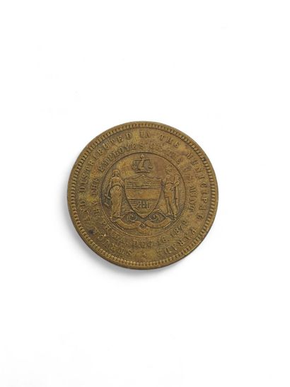 UNITED STATES
Commemorative medal bearing...