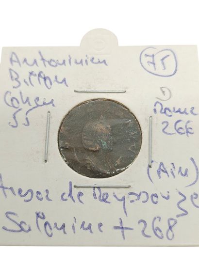 ROMAN EMPIRE
Six Antoninian Salonine (268)
Four...