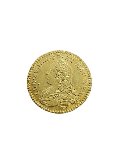 Half Louis with gold glasses 1726 Paris
Weight...