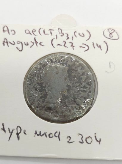 ROMAN EMPIRE
Reunion of nine coins including...