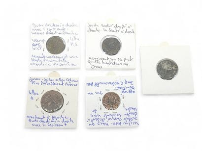 ROMAN EMPIRE
Five Antoninian Salonine (268)
Five...