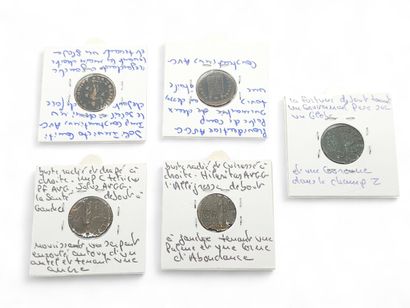 ROMAN EMPIRE
Five Antoninians Tetricus I...