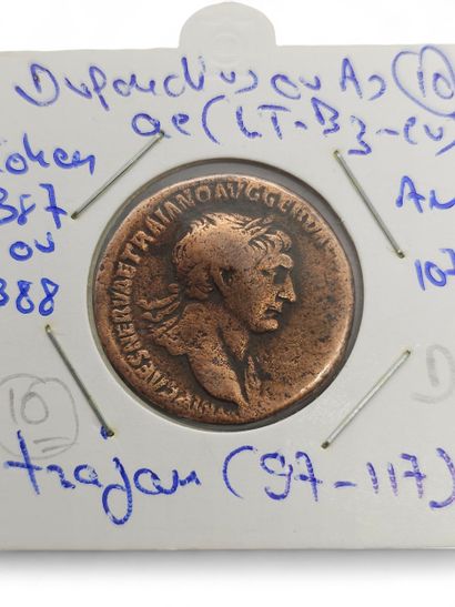 ROMAN EMPIRE
Reunion of four coins including...