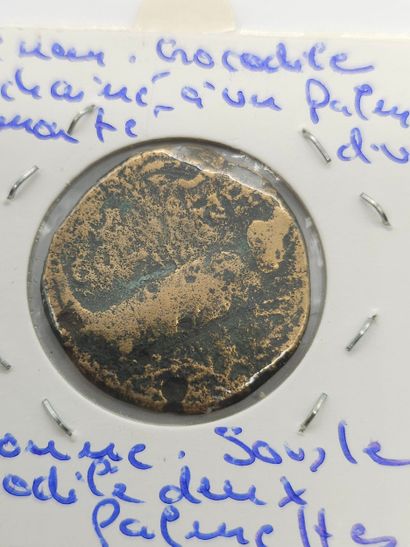 ROMAN EMPIRE
Reunion of nine coins including...
