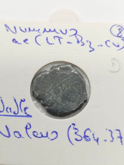 ROMAN EMPIRE
Reunion of nine coins including...