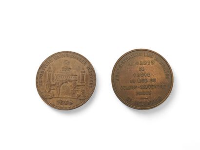 TWO MEDALS 
One 