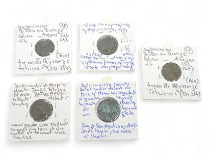 ROMAN EMPIRE
Six Antoninians Tetricus I (271-274)
Four...