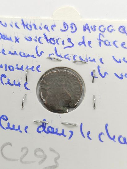 ROMAN EMPIRE
Reunion of nine coins including...