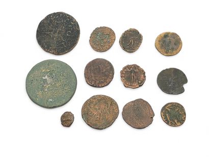 TWENTY-FOUR ROMAN COINS
To identify