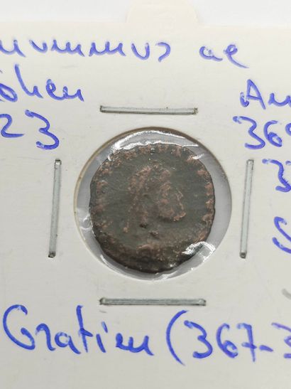 ROMAN EMPIRE
Reunion of seven coins including...