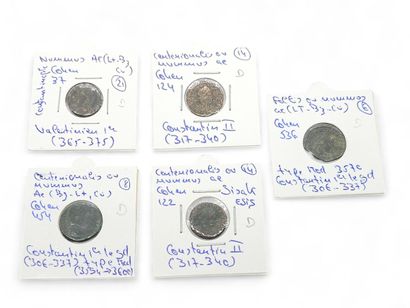 ROMAN EMPIRE 
Reunion of Ten Coins (Centenionalis,...