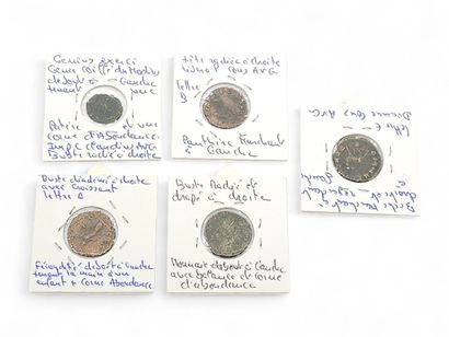 ROMAN EMPIRE
Five Gallian Antoninians (253-268)
Antoninian...