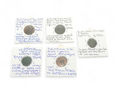 ROMAN EMPIRE
Six Antoninians Tetricus I (271-274)
Four...