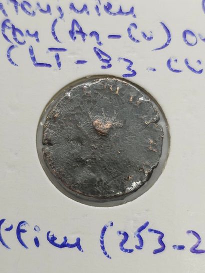ROMAN EMPIRE
Six Gallian Antoninians (253-268)
Two...