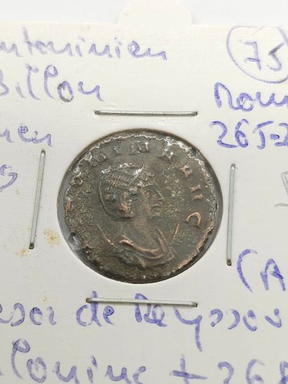 ROMAN EMPIRE
Five Gallian Antoninians (253-268)
Antoninian...