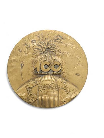 IMPORTANT COMMEMORATIVE MEDAL in bronze to...