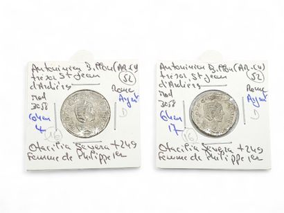 ROMAN EMPIRE Otocilia Severa (249)
Two Antoninians...