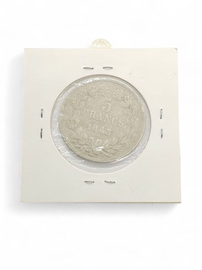 FRANCE LOUIS PHILIPPE (1830-1848)
5 franc...