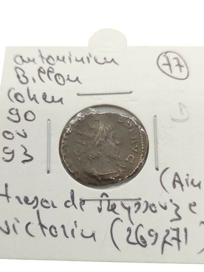 ROMAN EMPIRE
Six Antoninian Salonine (268)
Four...