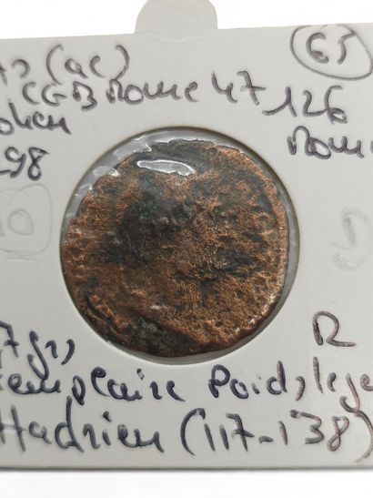 ROMAN EMPIRE
Reunion of four coins including...