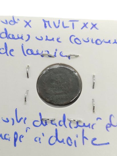 ROMAN EMPIRE
Reunion of seven coins including...