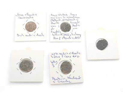 ROMAN EMPIRE
Five Gallian Antoninians (253-268)
Antoninian...