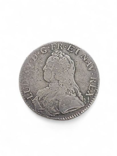 ECU with olive trees in silver 
Louis XV...
