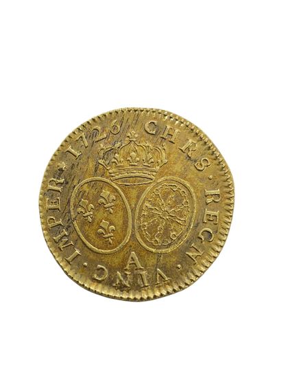 Louis gold coin 1726/A 
Weight : 8,17 g
...