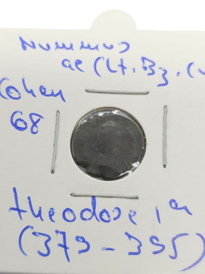 ROMAN EMPIRE
Reunion of seven coins including...