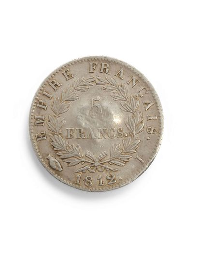 PIECE 5 FRANCS NAPOLEON 1812
Strike i (Limoges)
Engraver...