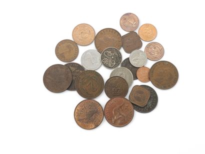 LOT consisting of twenty-two coins from the...