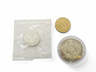 THREE MEDALS bearing the effigy of General...