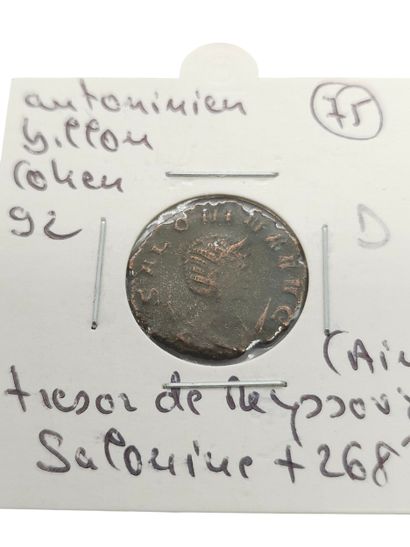 ROMAN EMPIRE
Six Antoninian Salonine (268)
Four...