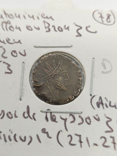 ROMAN EMPIRE
Five Antoninians Tetricus I...