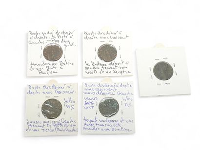 ROMAN EMPIRE
Six Antoninian Salonine (268)
Four...