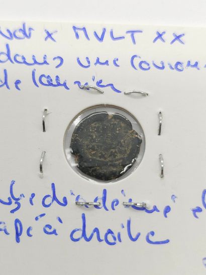 ROMAN EMPIRE
Reunion of seven coins including...
