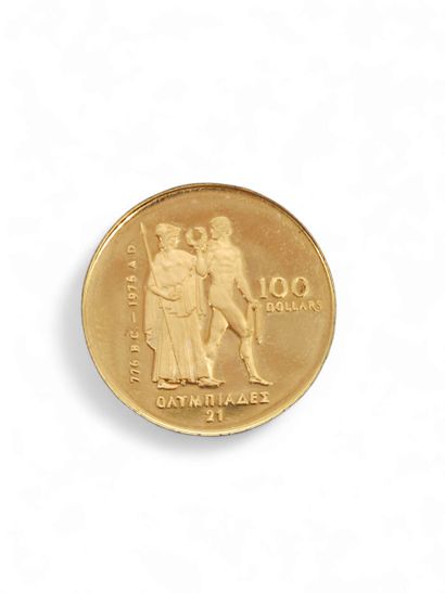 CENT DOLLARS Elisabeth II, Olympiades de...