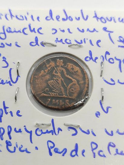 ROMAN EMPIRE
Reunion of nine coins including...