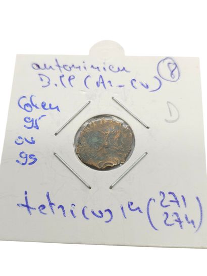 ROMAN EMPIRE
Five Antoninians Tetricus I...