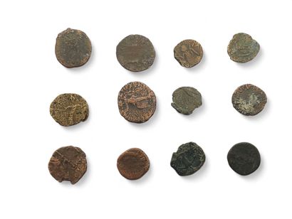 TWENTY-FOUR ROMAN COINS
To identify