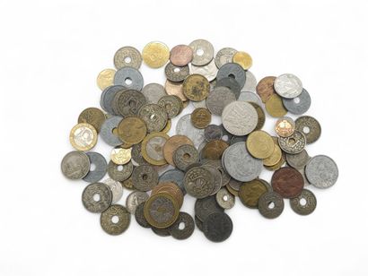 IMPORTANT LOT of French coins consisting...