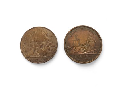TWO MEDALS 
One 