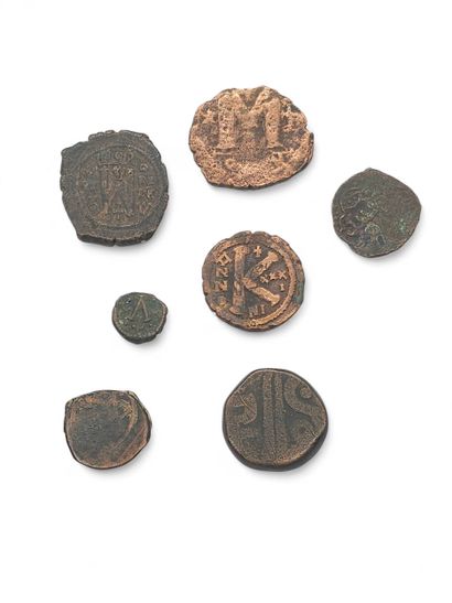 THIRTEEN Byzantine and Muslim CURRENCIES...