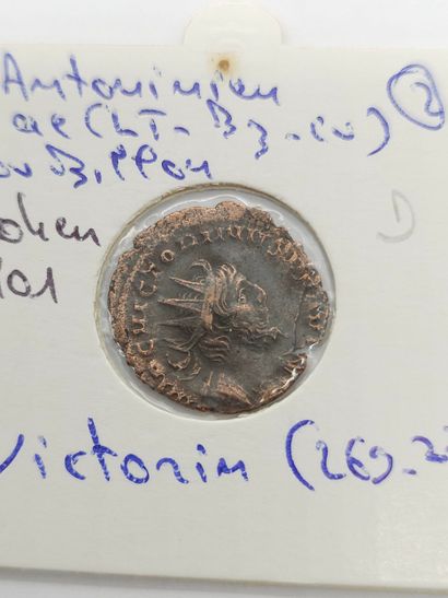 ROMAN EMPIRE
Six Antoninian Salonine (268)
Four...