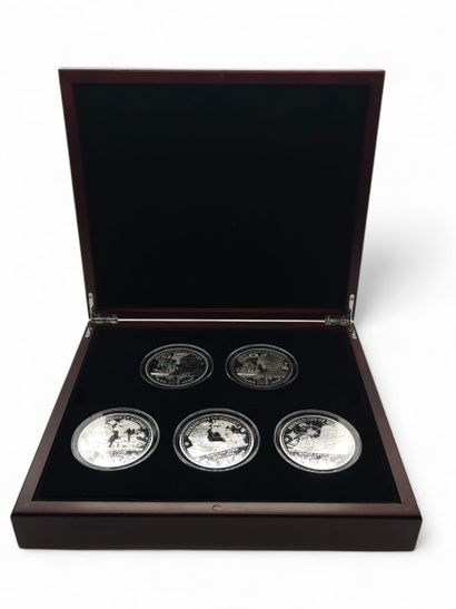 LARGE 5 Majestueuses wooden GIFT SET comprising...